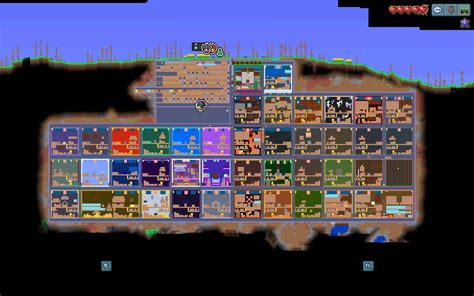 curseforge terraria|terraria every item map.